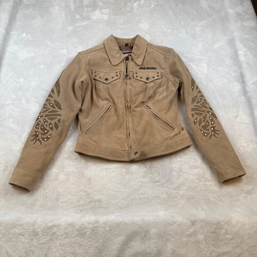 ジャケット・アウター 80s Harley-Davidson suede leather jacket il_1080xN.7674380725_s49e.jpg