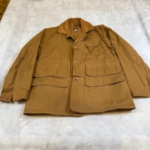 Vintage Red Head Hunting Jacket - Etsy