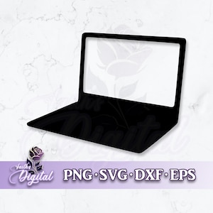Laptop - Instant Download! Craft with Ease: Svg, Png, Dxf, & Eps Files Included