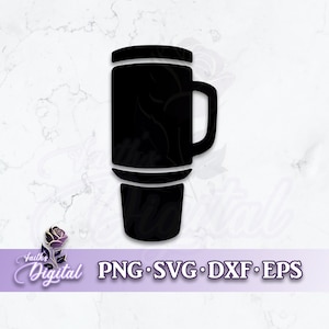 Thermos  - Instant Download! Craft with Ease: Svg, Png, Dxf, & Eps Files Included