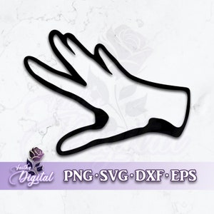 Hand - Instant Download! Craft with Ease: Svg, Png, Dxf, & Eps Files Included