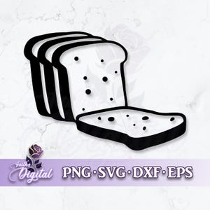 Bread - Instant Download! Craft with Ease: Svg, Png, Dxf, & Eps Files Included