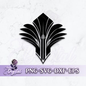 Art Deco Design  - Instant Download! Craft with Ease: Svg, Png, Dxf, & Eps Files Included