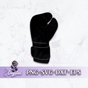 Boxing Glove - Instant Download! Craft with Ease: Svg, Png, Dxf, & Eps Files Included