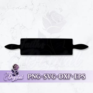 Rolling Pin - Instant Download! Craft with Ease: Svg, Png, Dxf, & Eps Files Included