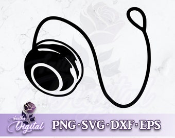 Yo-yo  - Instant Download! Craft with Ease: Svg, Png, Dxf, & Eps Files Included