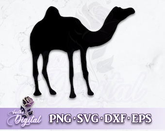 Camel  - Instant Download! Craft with Ease: Svg, Png, Dxf, & Eps Files Included