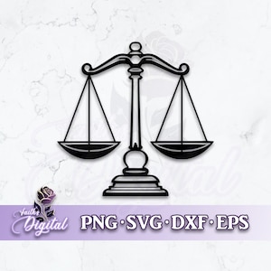 Scale  - Instant Download! Craft with Ease: Svg, Png, Dxf, & Eps Files Included
