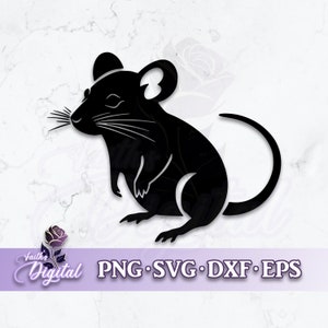 Mouse  - Instant Download! Craft with Ease: Svg, Png, Dxf, & Eps Files Included