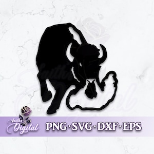 Buffalo  - Instant Download! Craft with Ease: Svg, Png, Dxf, & Eps Files Included - Bison