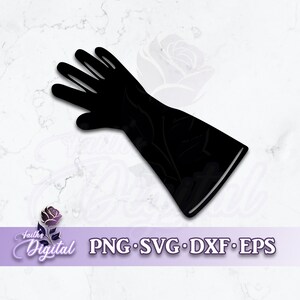Gardening Glove - Instant Download! Craft with Ease: Svg, Png, Dxf, & Eps Files Included
