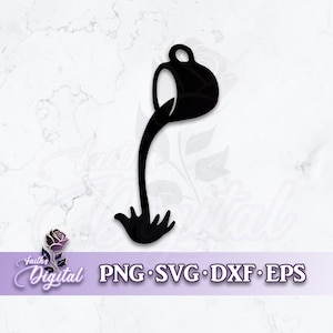 Spilling Coffee  - Instant Download! Craft with Ease: Svg, Png, Dxf, & Eps Files Included