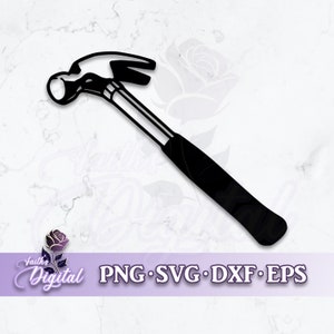 Hammer  - Instant Download! Craft with Ease: Svg, Png, Dxf, & Eps Files Included