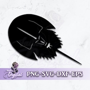 Horseshoe Crab - Instant Download! Craft with Ease: Svg, Png, Dxf, & Eps Files Included