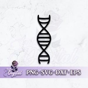 DNA - Instant Download! Craft with Ease: Svg, Png, Dxf, & Eps Files Included