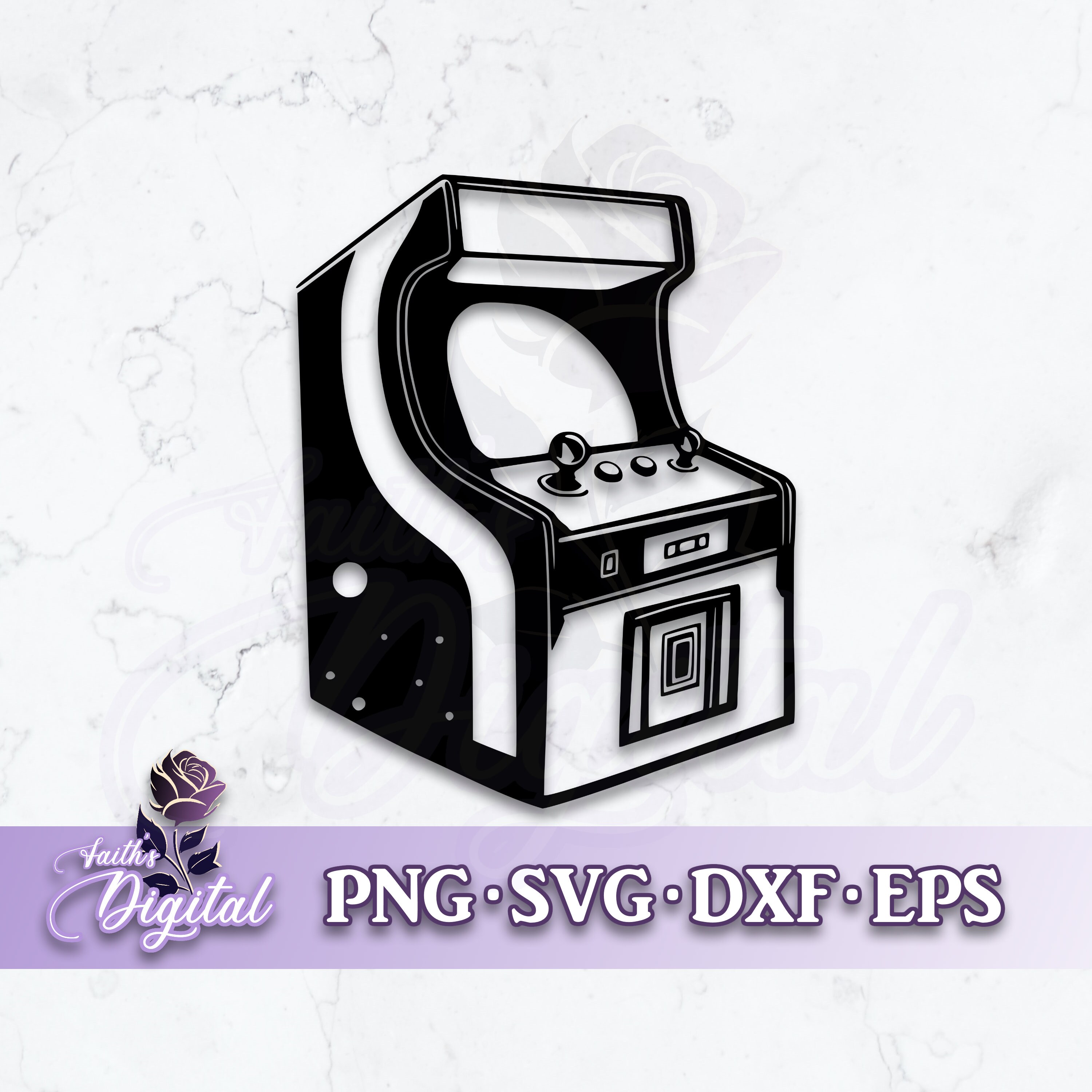Arcade Machine - Instant Download! Craft With Ease: Svg, Png, Dxf ...