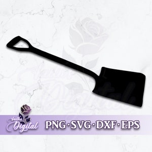 Shovel - Instant Download! Craft with Ease: Svg, Png, Dxf, & Eps Files Included