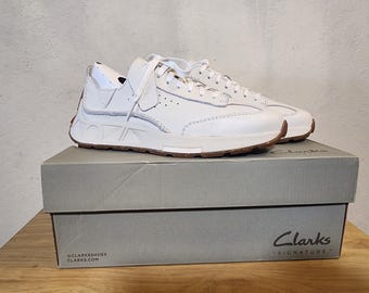 Clarks Women’s Craft Speed – Off White Leather – Size UK 6.5 / US 9 – Rare EU Import