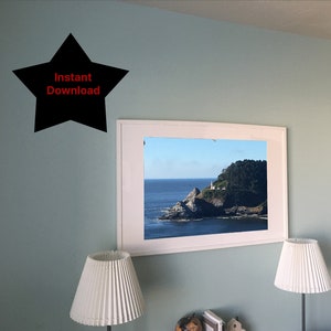 Pacific Northwest, Oregon Coast Lighthouse, Instant Download in standard sizes