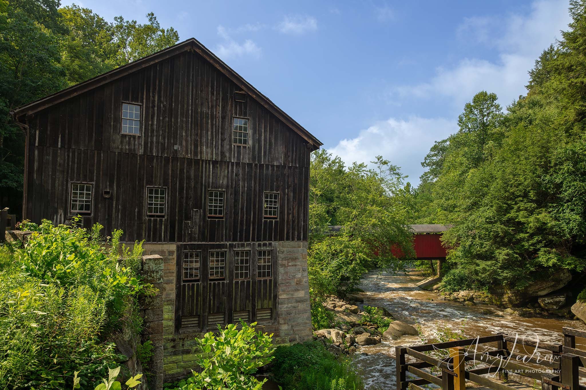 Mcconnells Mill State Park, Rustic Wall Art, Mcconnells Mill Canvas ...