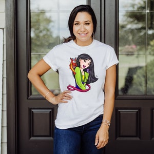 Disney Princess Mulan Shirt - Free Shipping
