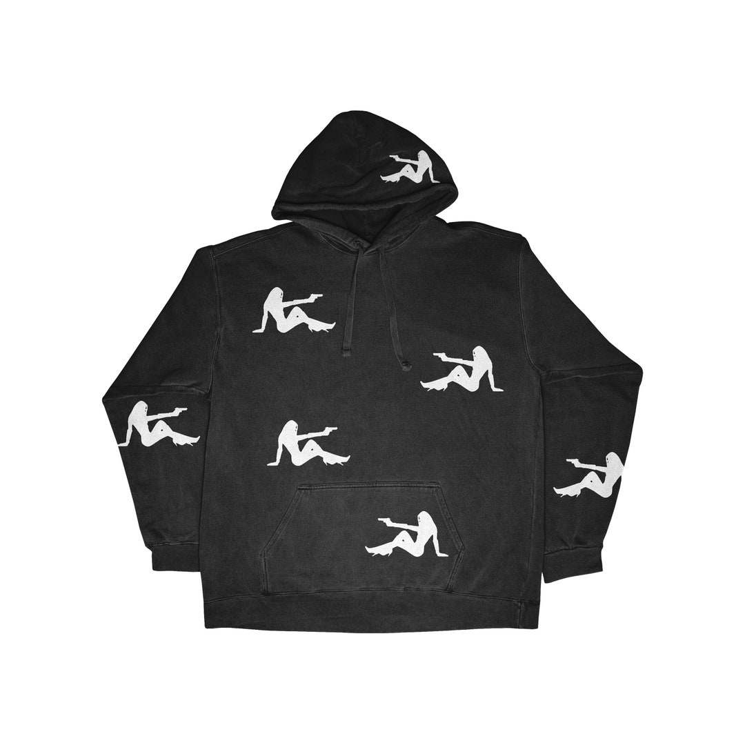 Y2k Hoodie , Y2k Clothing , Y2k Girl With a Glock Etsy