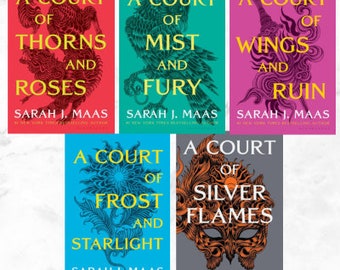 ACOTAR Full series -Sarah J Maas (Digital Download) EPUB Thorns and Roses, Mist and Fury, Wings and Ruin, Frost and Starlight, Silver Flames