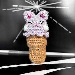ATEEZ Aniteez SANdeoki Ice Cream Cone Crochet Amigurumi Pattern
