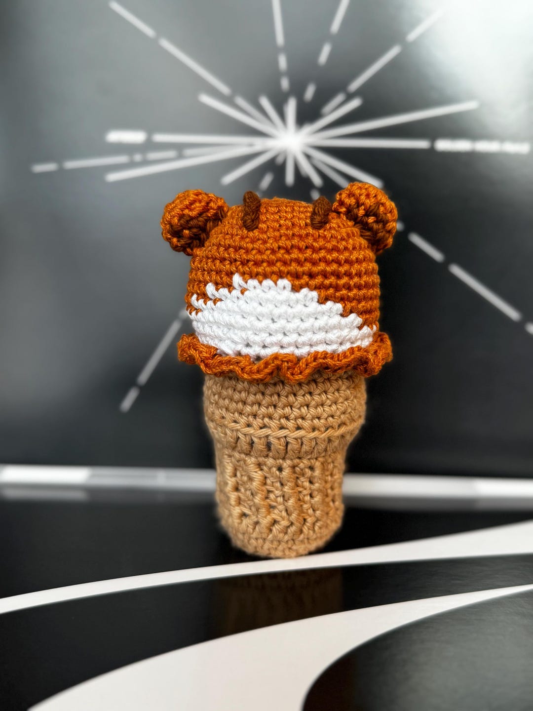 ATEEZ Aniteez Jjoongrami Ice Cream Cone Crochet Amigurumi Pattern - Etsy