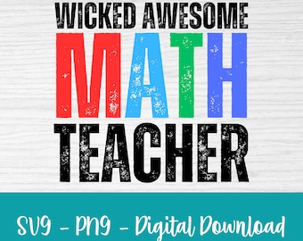 math teacher svg - teacher svg - math teacher png - math teacher tshirt - math png - digital download - teacher appreciation svg - png