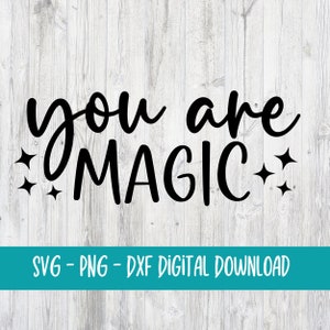 je bent magisch svg - je bent magisch png - inspirerende svg - mentale gezondheid svg - zelfliefde svg - affirmatie svg - positief - je bent genoeg