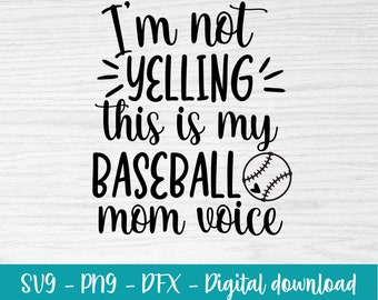 Baseball mom svg - digital download - baseball mom png - baseball svg - baseball clipart - baseball mom tumbler png - sweatshirt svg