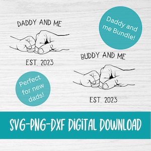 daddy and me svg - father&#39;s day svg - father&#39;s day png - 1st fathers day - svg fathers day - fathers day shirt svg - first fathers day svg