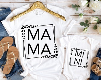 mama mini svg - mommy and me SVG - leopard svg - mama and mini svg - digital downloads - mothers day svg - svg file for cricut - mama png