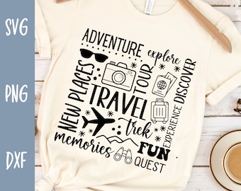 world travel svg - world traveler svg - adventure svg - digital download - svg file for cricut - explore svg - vacay svg - svg design