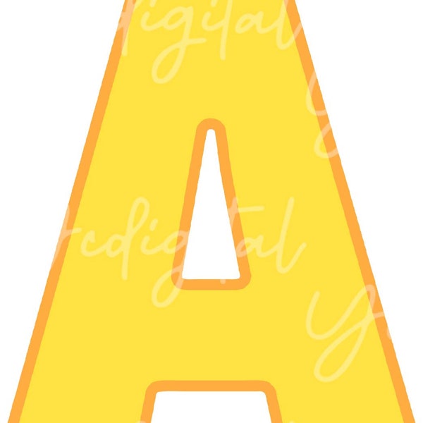 Capital Letter A | Digital Download | PNG, JPEG, SVG |