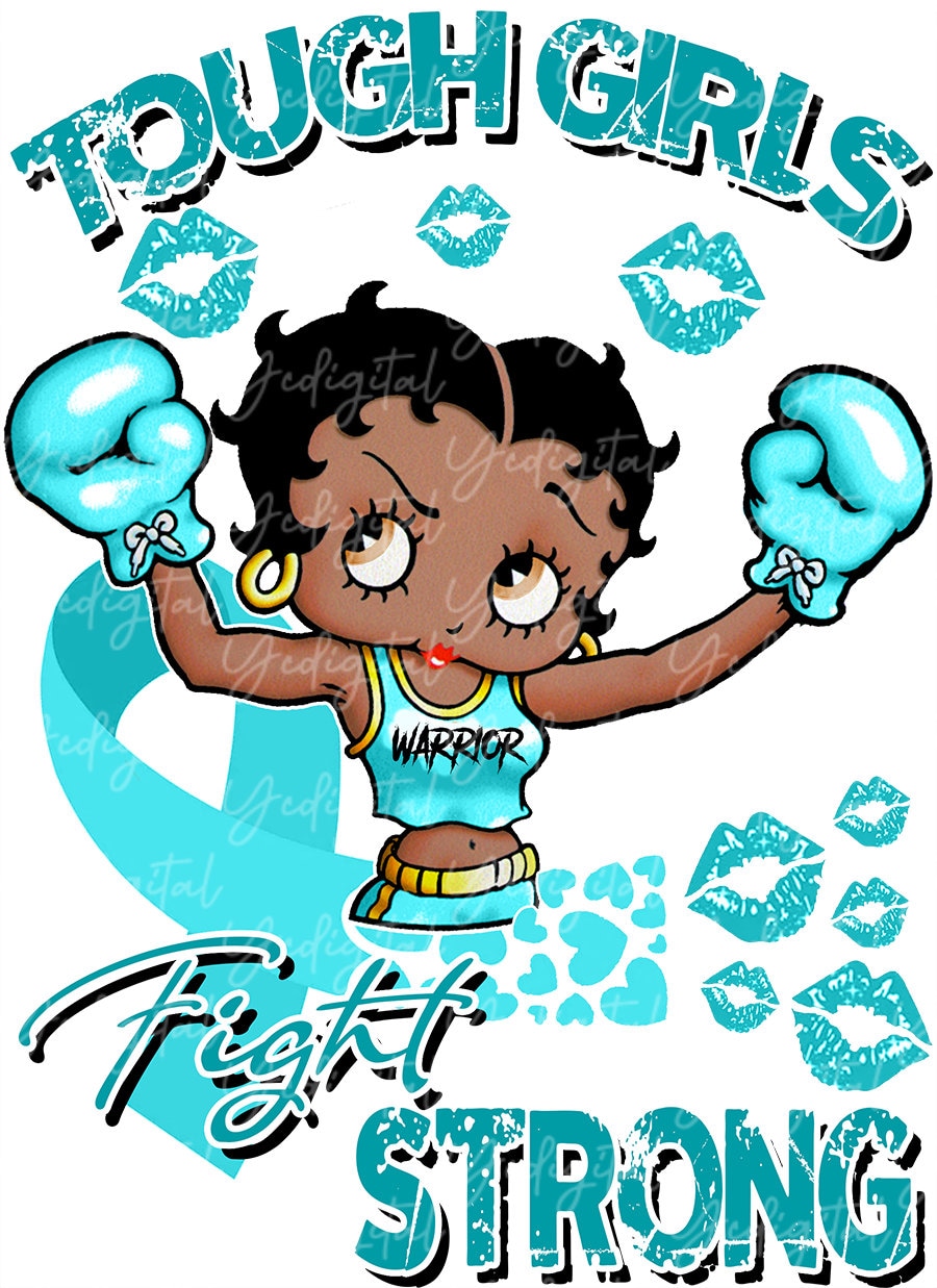 Tough Girls Awareness Digital PNG File | Ovarian Cancer