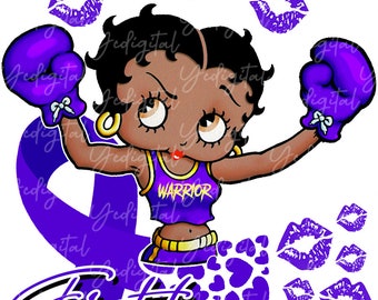 Tough Girls Awareness Digital PNG File | Lupus Cancer