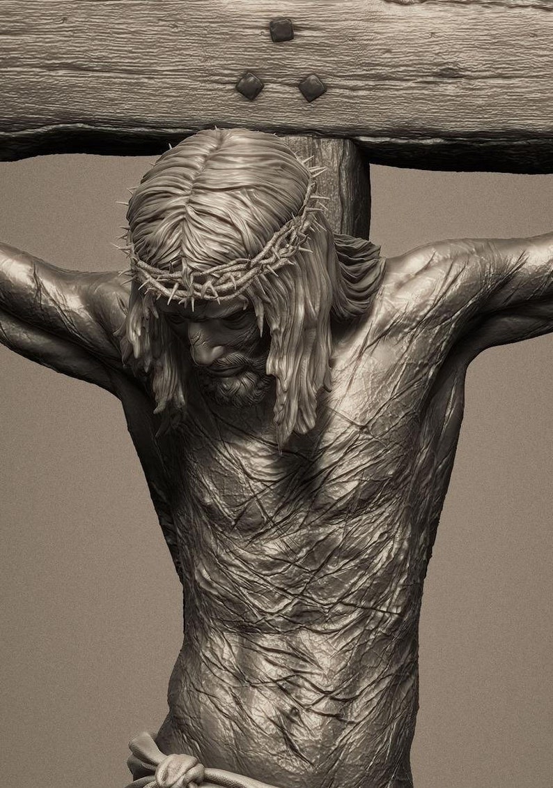 3d stl Jesus crucified figure drawing file,digital drawing file,3d printer in print files,for 3d printer stl files, files for 3d printer
