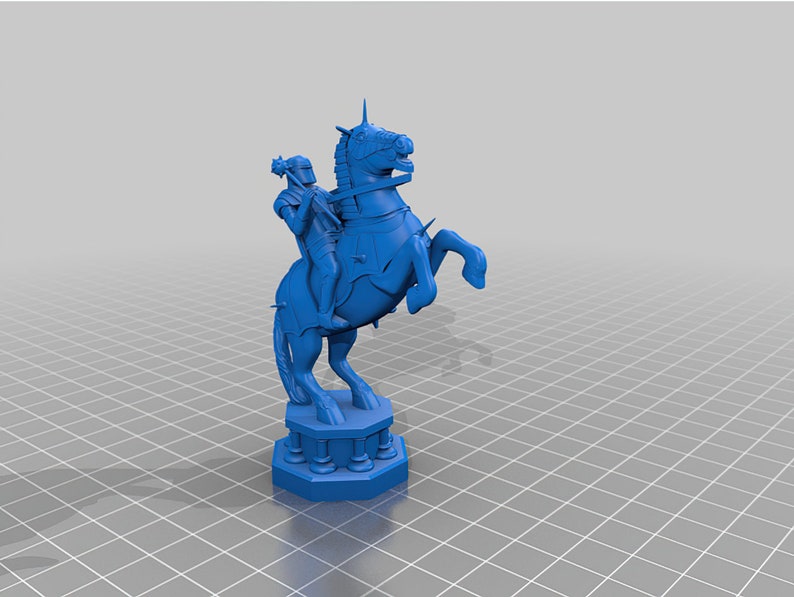 3d stl files for 3d printing, 3d stl chess set model, stl for printing, digital printing, digital download, chess game drawing file, chess