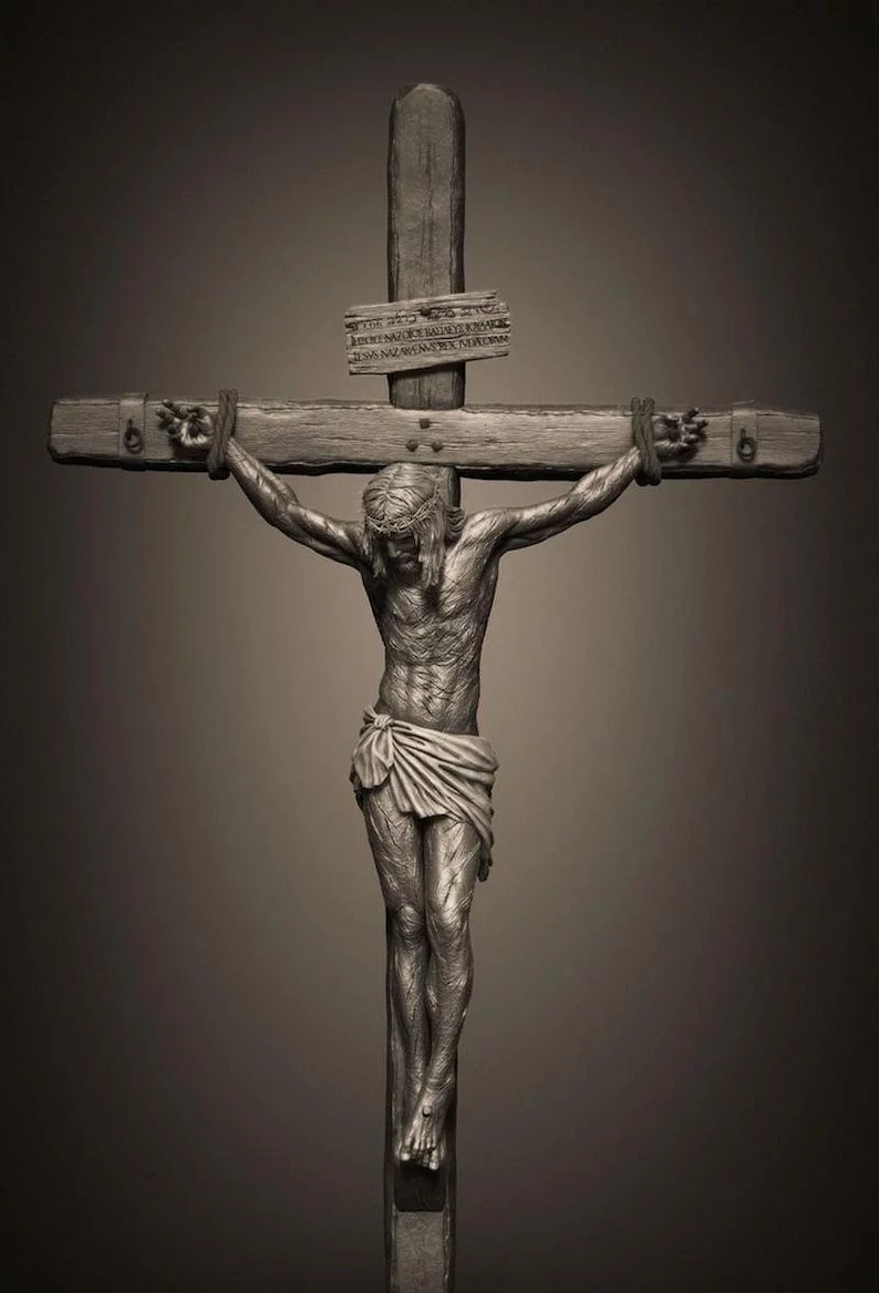 3d stl Jesus crucified figure drawing file,digital drawing file,3d printer in print files,for 3d printer stl files, files for 3d printer