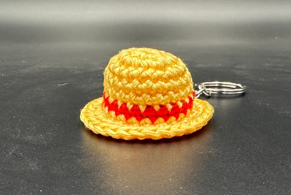 Luffy/ Chopper / Law crocheted, keychain Hat