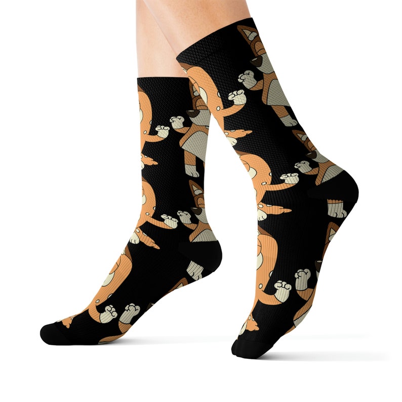 Bluey Mom Socks Etsy