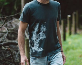 Men's shirt Olive-Tree made of organic cotton / T-shirt Organic Cotton Olive-Tree