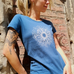 Women&#39;s shirt WoodenIris made of organic cotton / T-shirt Organic Cotton Tree of Life