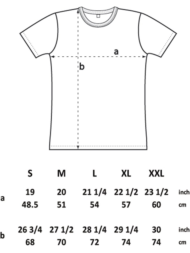 a t - shirt size guide for men