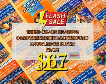 Grade 3 Reading Comprehension Background Knowledge Super Pack