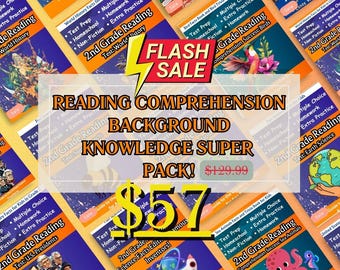 Grade 2 Reading Comprehension Background Knowledge Super Pack