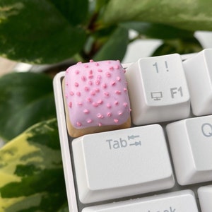 Poptart Keycap Handmade Artisan Keycaps Cherry