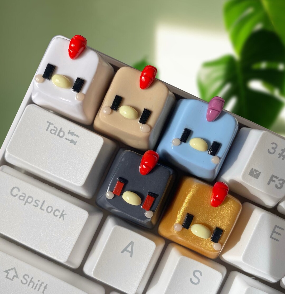 Stardew Valley Chicken Keycap Handmade Artisan Keycaps - Etsy Israel